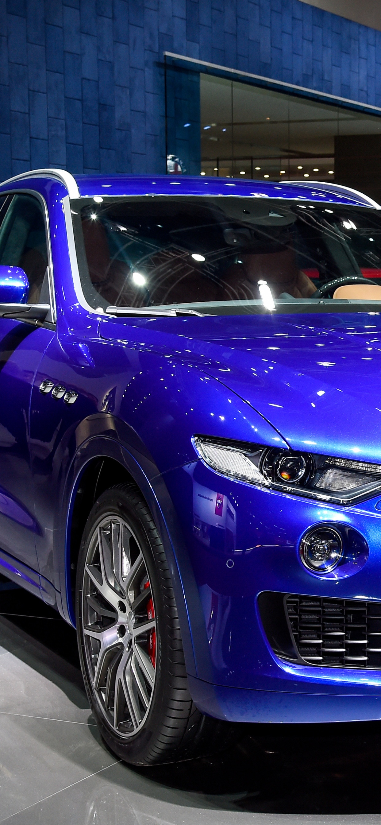 Blue Bmw m 3 Coupe. Wallpaper in 1242x2688 Resolution