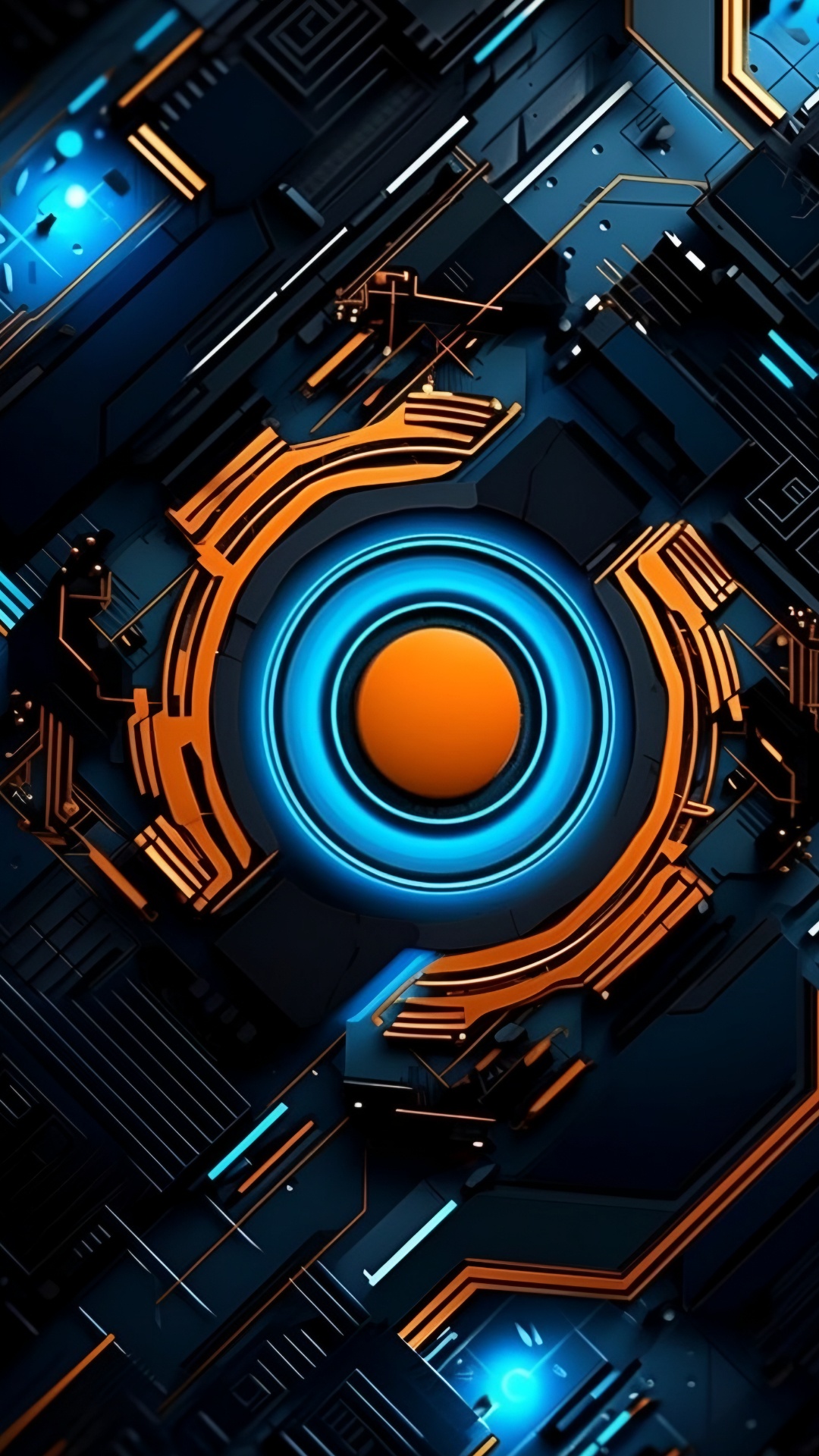 Licht, Lautsprecher, Äpfeln, Orange, Technologie. Wallpaper in 1080x1920 Resolution