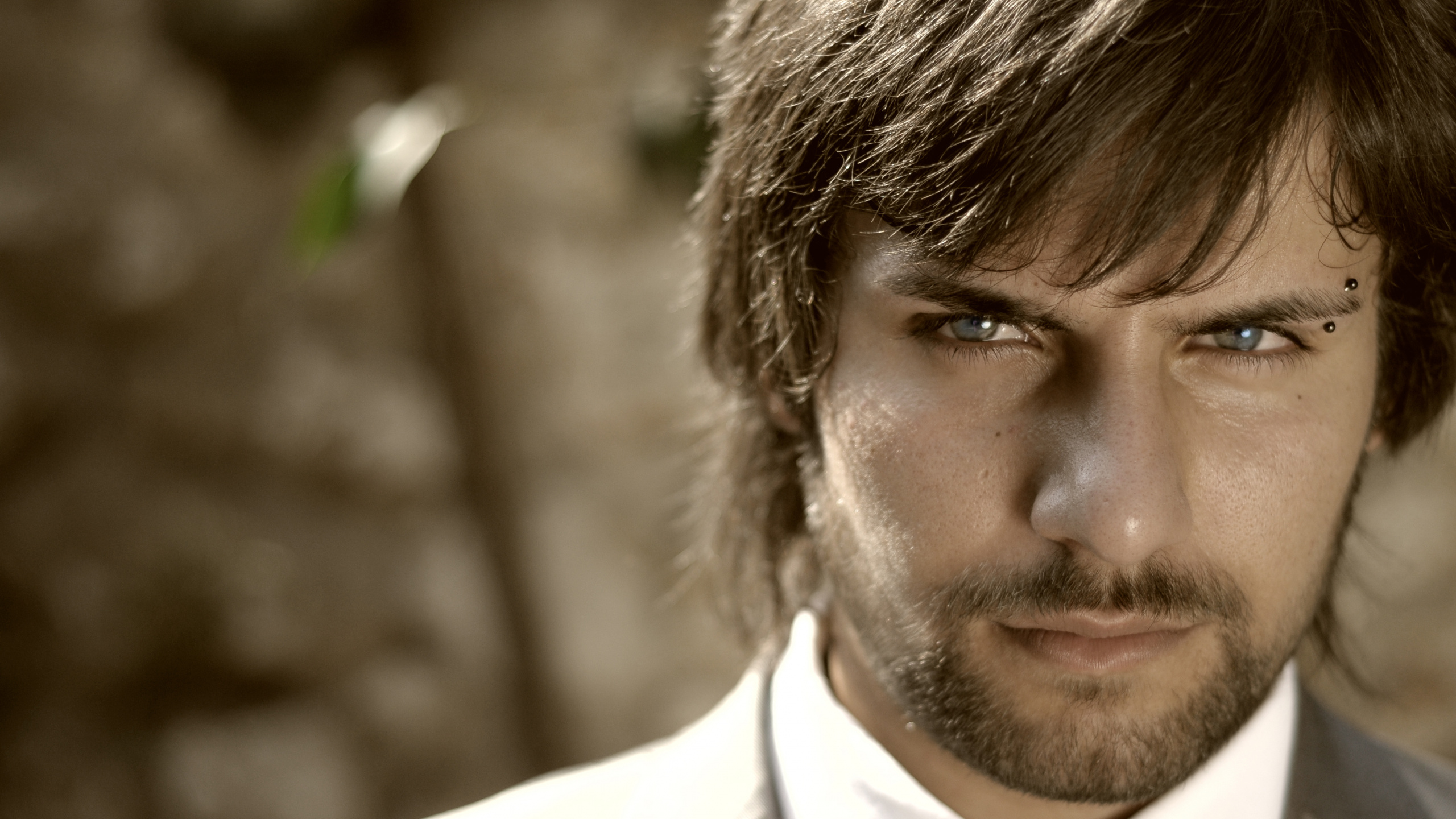 Beard, Hairstyle, Hair, Facial Hair, Moustache. Wallpaper in 2560x1440 Resolution