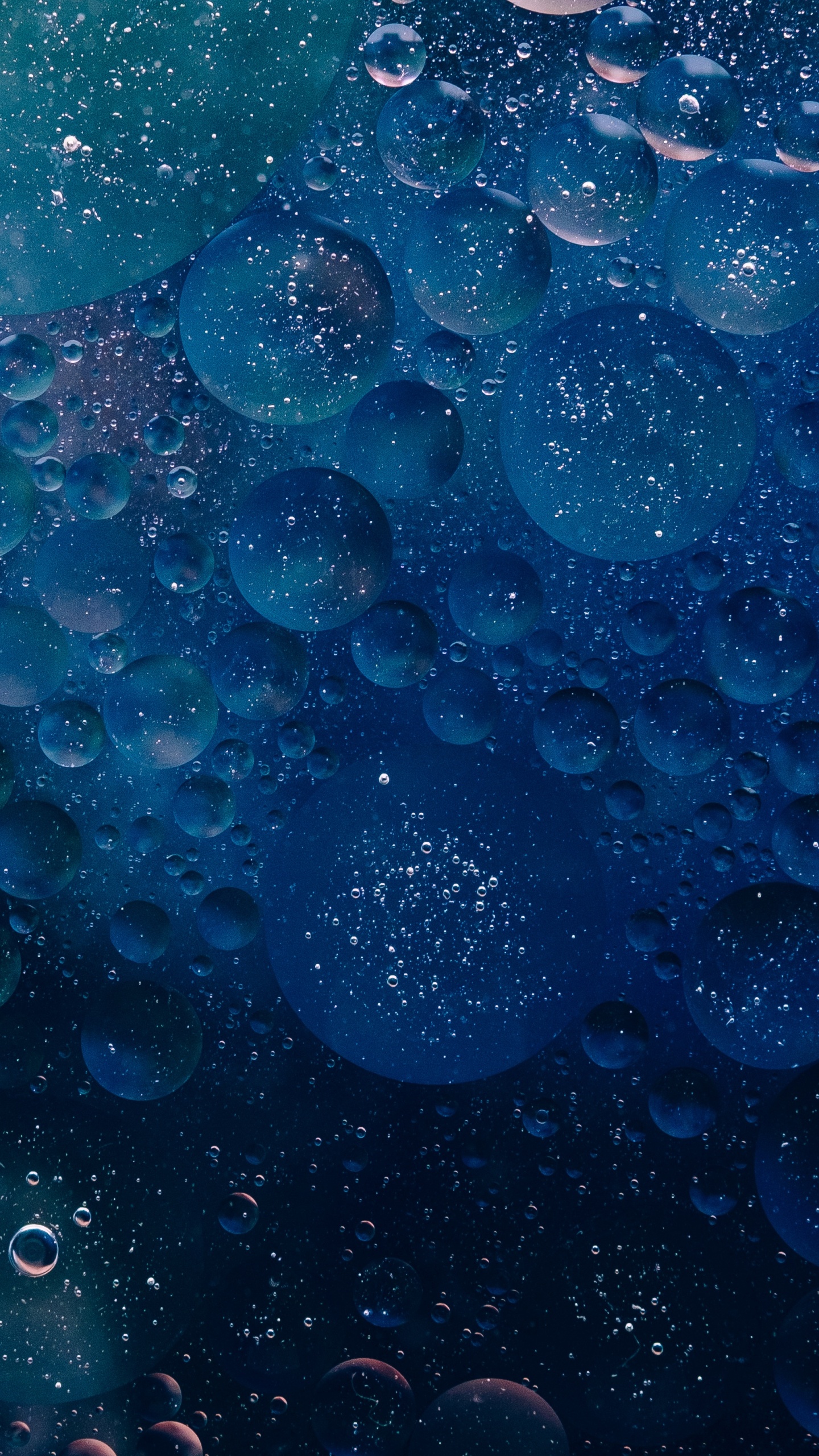 艺术, Azure, 放下, 水上, 电蓝色的 壁纸 1440x2560 允许