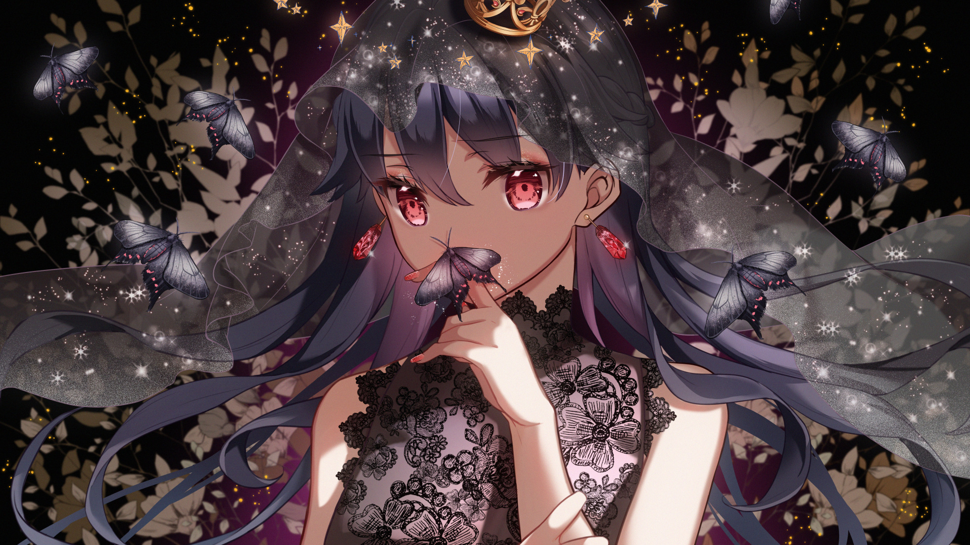 Shoto Todoroki, 漫的女孩, 紫色的, 卡通, 衣服 壁纸 1920x1080 允许