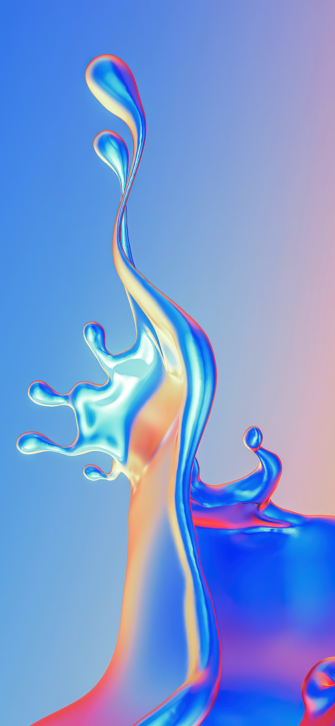 Water, Liquid, Azure, Blue, Fluid. Wallpaper in 1125x2436 Resolution