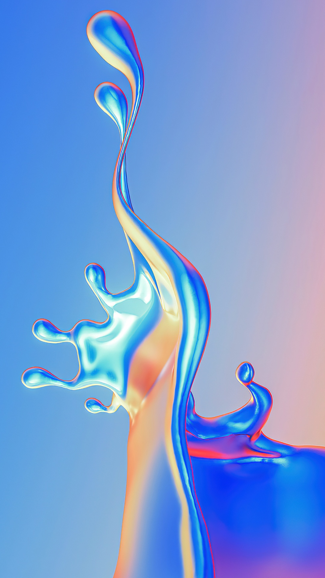 液体, Azure, 流体, 雕塑, 艺术 壁纸 1080x1920 允许