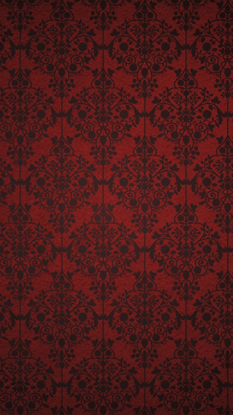 Textile à Rayures Rouges et Noires. Wallpaper in 750x1334 Resolution