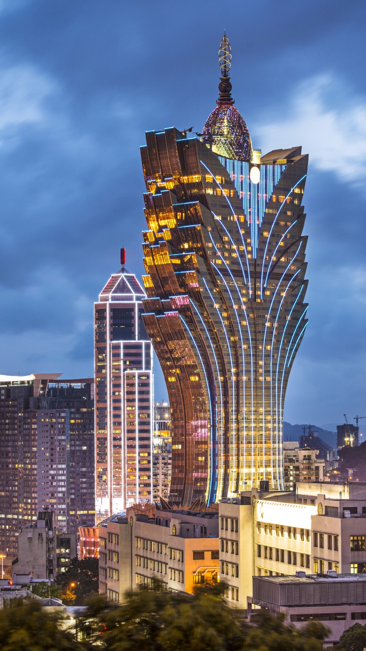 赌场, 城市, 城市景观, 里程碑, 塔块 壁纸 720x1280 允许