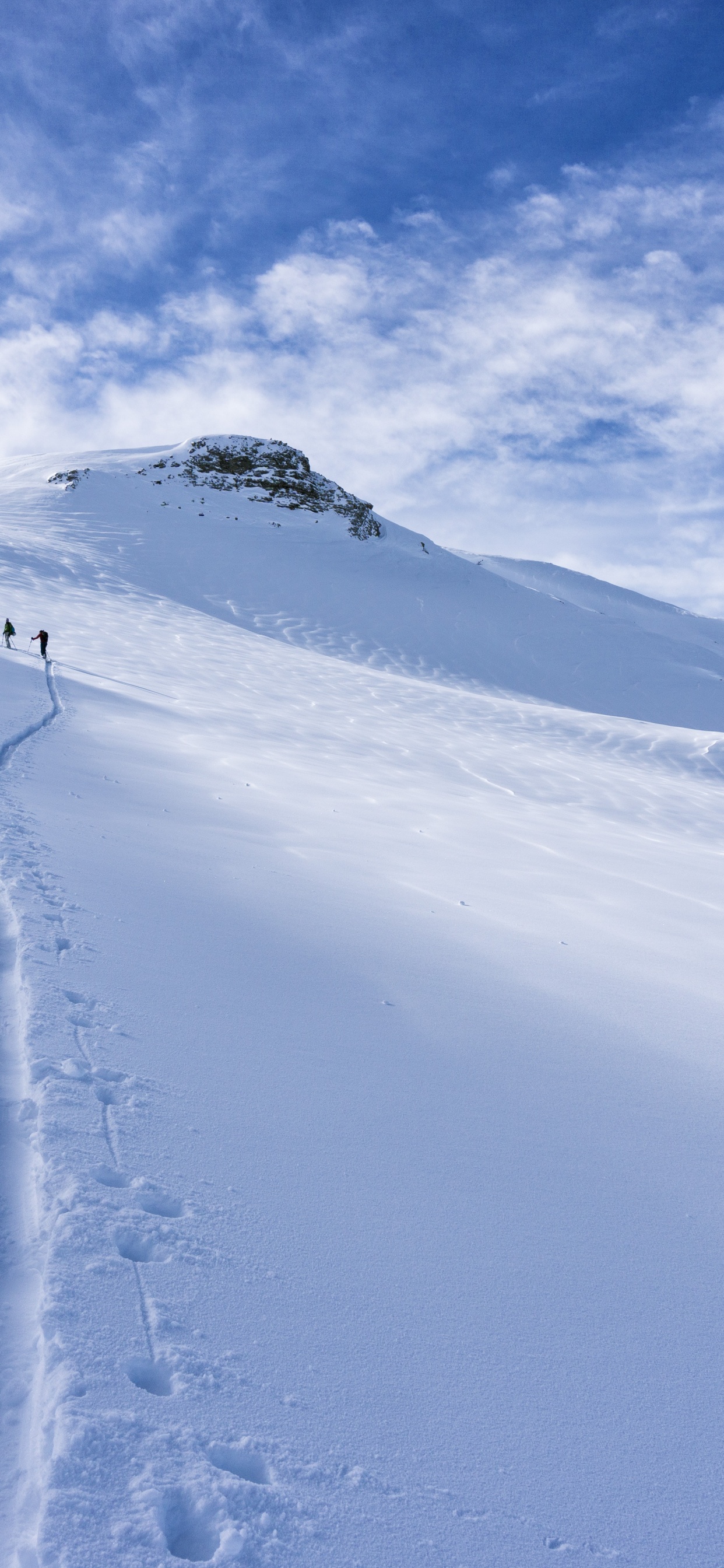 Piste, Mountaineering, Gletscher-landform, Alpen, Nunatak. Wallpaper in 1242x2688 Resolution