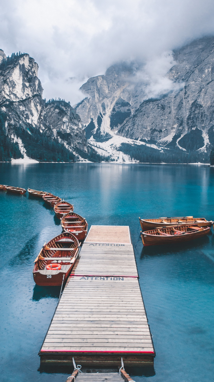 Fjord, Lake District, Mountain, Sea, Mount Scenery. Wallpaper in 750x1334 Resolution