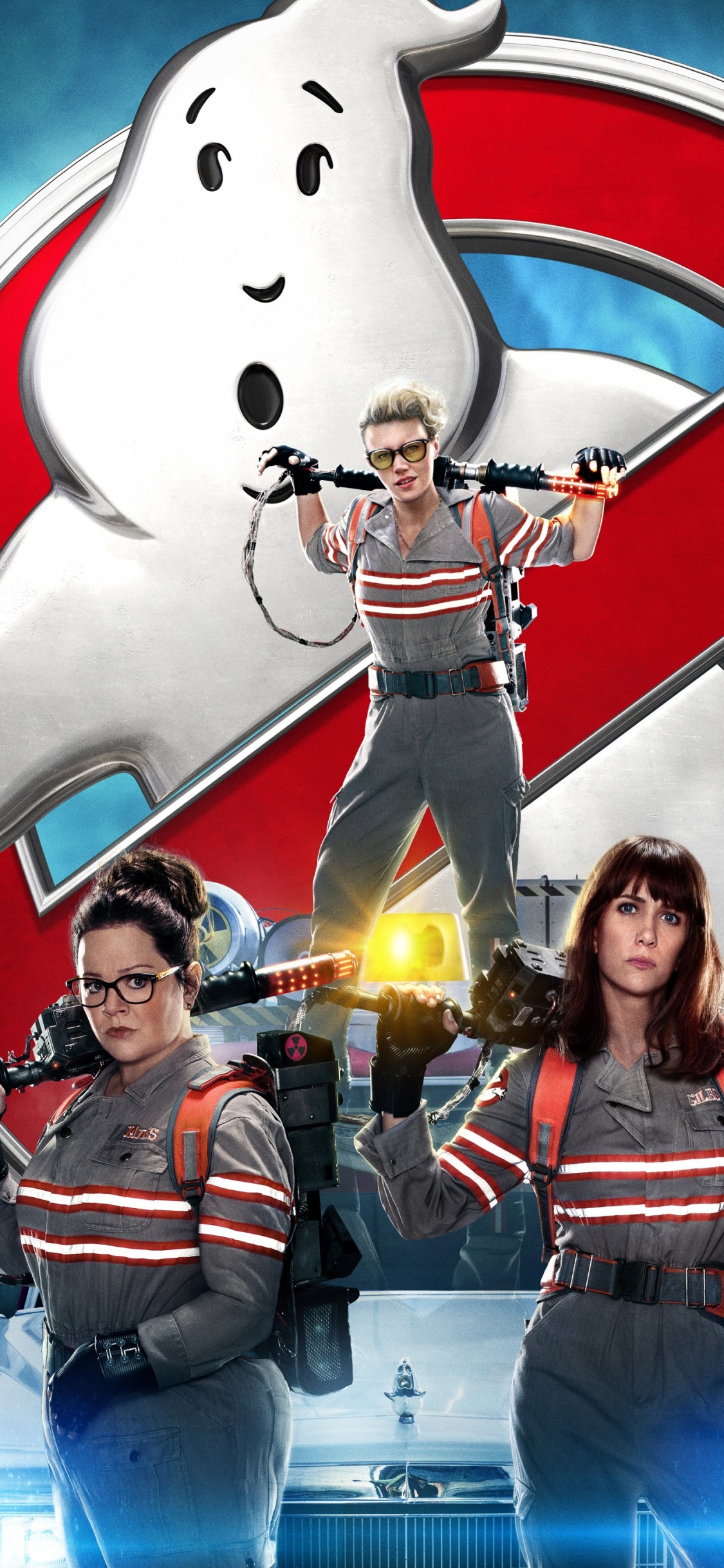 Neues Ghostbusters Poster, Melissa Mccarthy, Paul Feig, Geisterjäger, Ghostbusters Leben Nach Dem Tod. Wallpaper in 1125x2436 Resolution