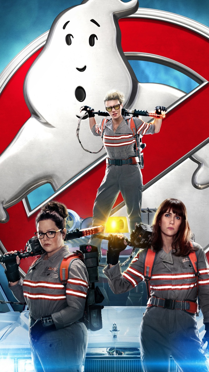Nuevo Cartel de Los Cazafantasmas, Melissa Mccarthy, Paul Feig, Cazafantasmas, Cazafantasmas Más Allá. Wallpaper in 720x1280 Resolution
