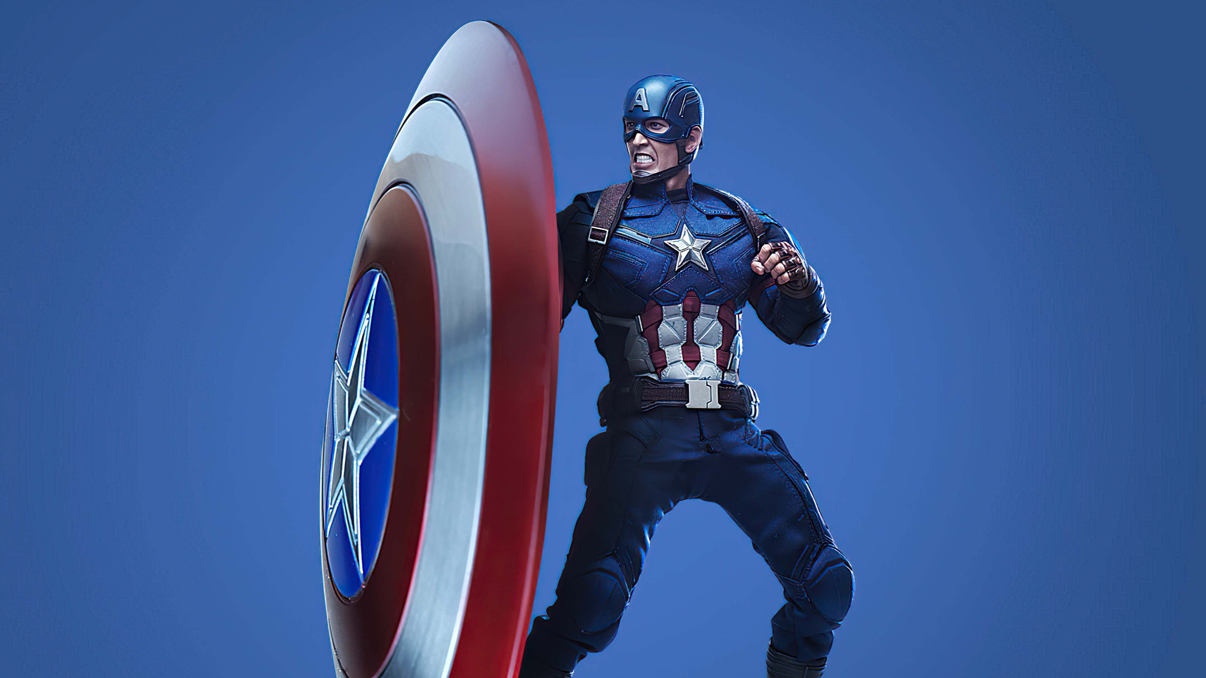 Captain America, xl Capitaine Amérique, Avengers Infinity War, L'homme de Fer, Hulk. Wallpaper in 3840x2160 Resolution