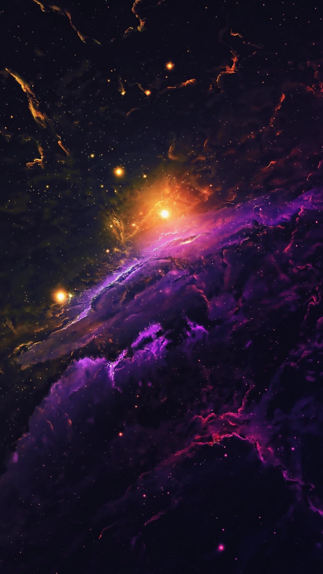 Teléfono, Ambiente, Morado, Objeto Astronómico, Violeta. Wallpaper in 1080x1920 Resolution