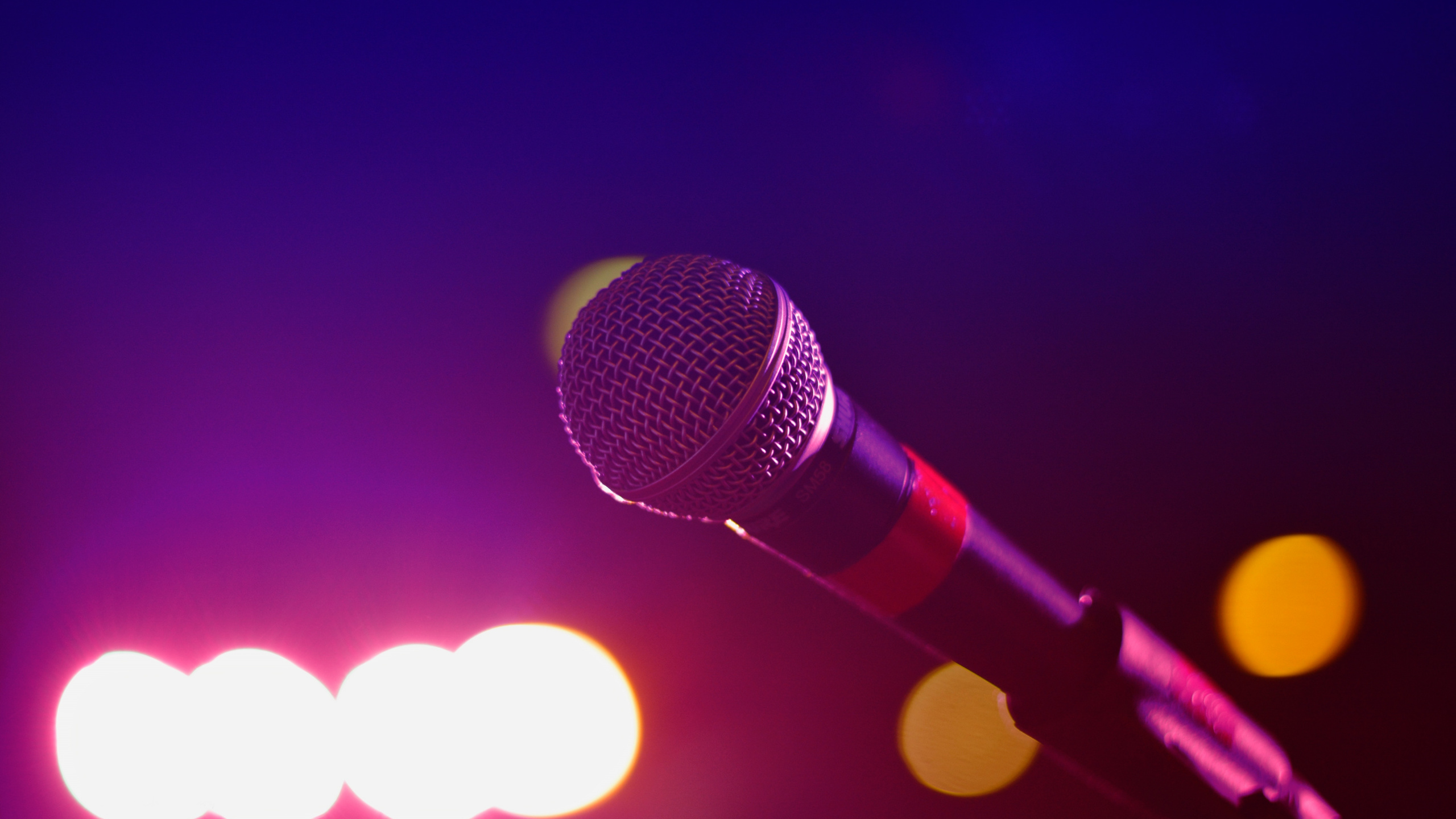 Microphone, Audio Equipment, Technology, Music, Audio. Wallpaper in 2560x1440 Resolution