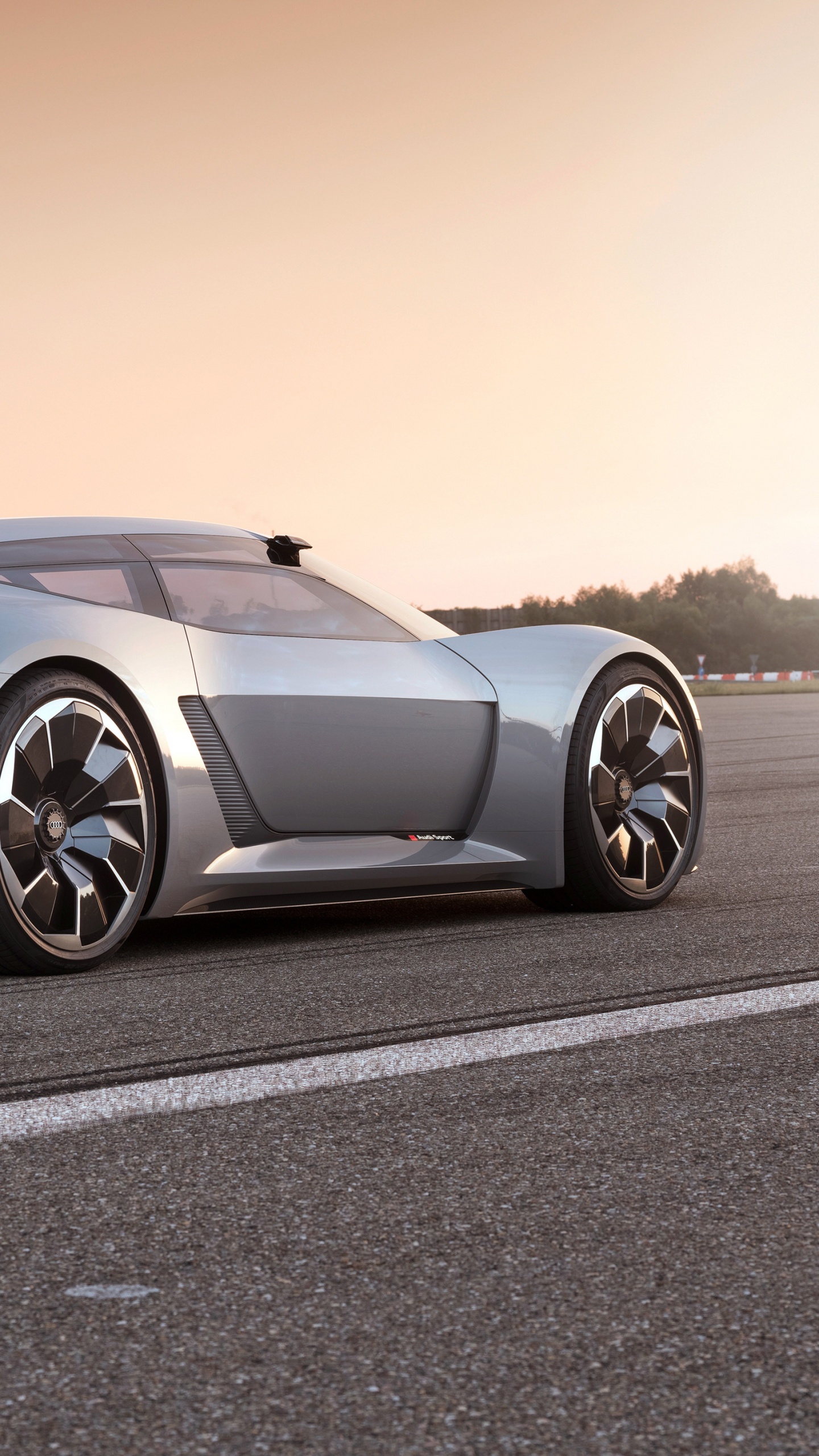 Porsche 911 Negro en la Carretera. Wallpaper in 1440x2560 Resolution