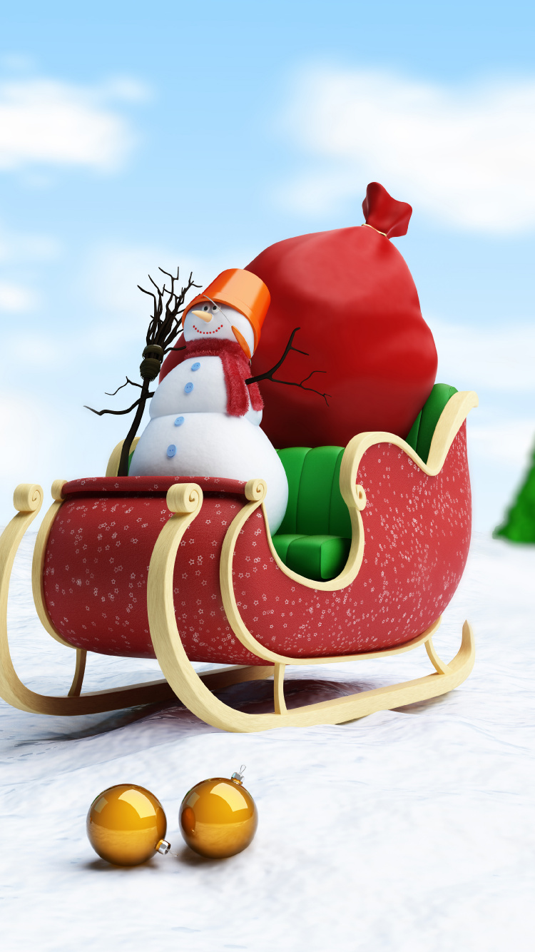 Santa Claus, Christmas Day, Christmas, Christmas Tree, Holiday. Wallpaper in 750x1334 Resolution