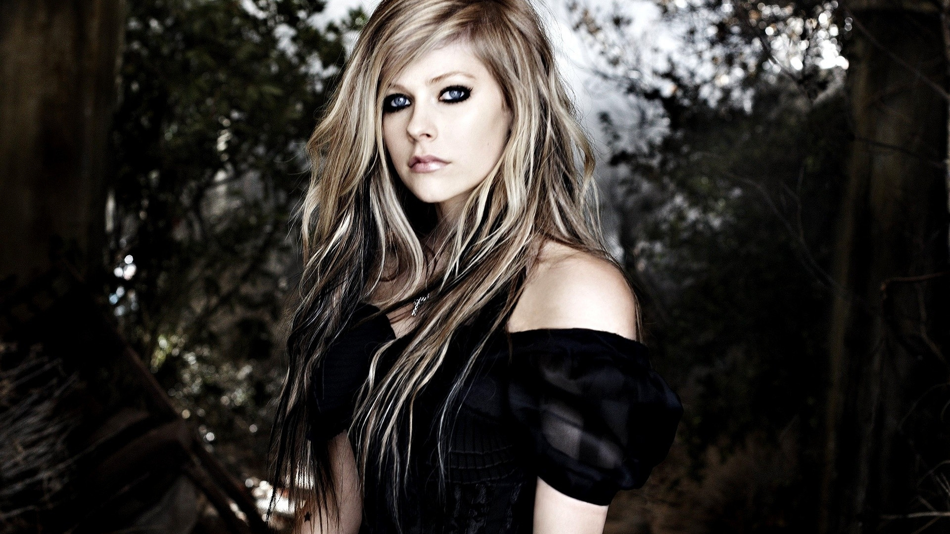 Avril Lavigne, Goodbye Lullaby, Hair, Blond, Beauty. Wallpaper in 1920x1080 Resolution