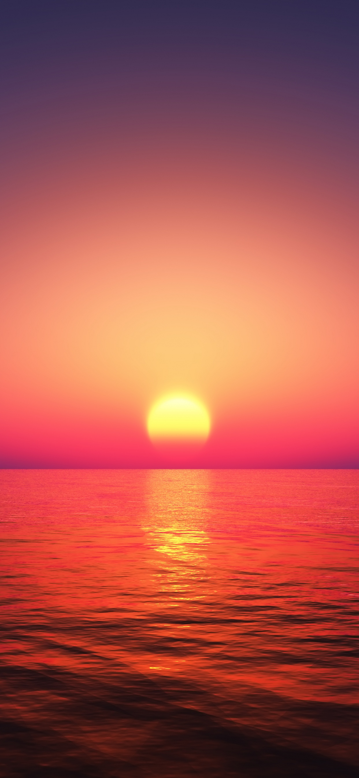 Sonnenuntergang, Sonne, Afterglow, Wasser, Atmosphäre. Wallpaper in 1242x2688 Resolution