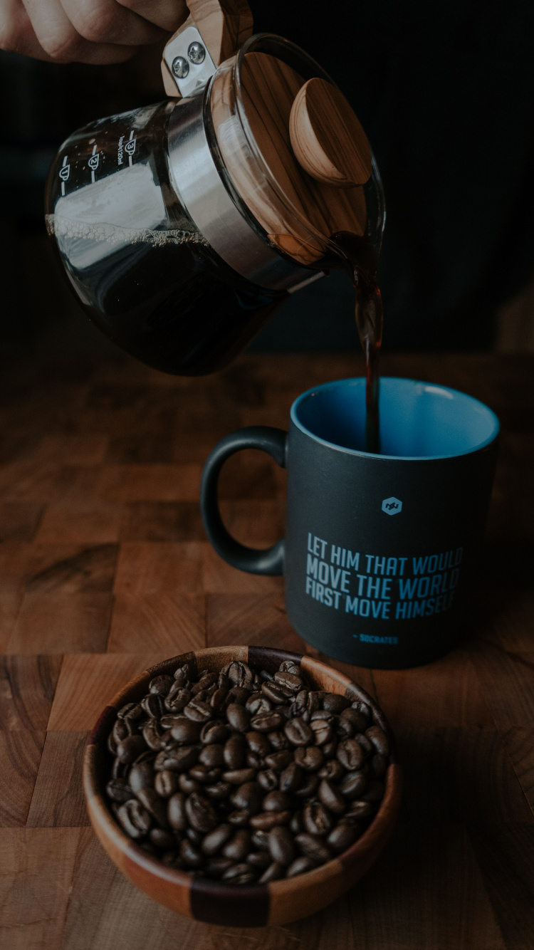 Cup, Coffee, Mug, Coffee Cup, Tea. Wallpaper in 750x1334 Resolution