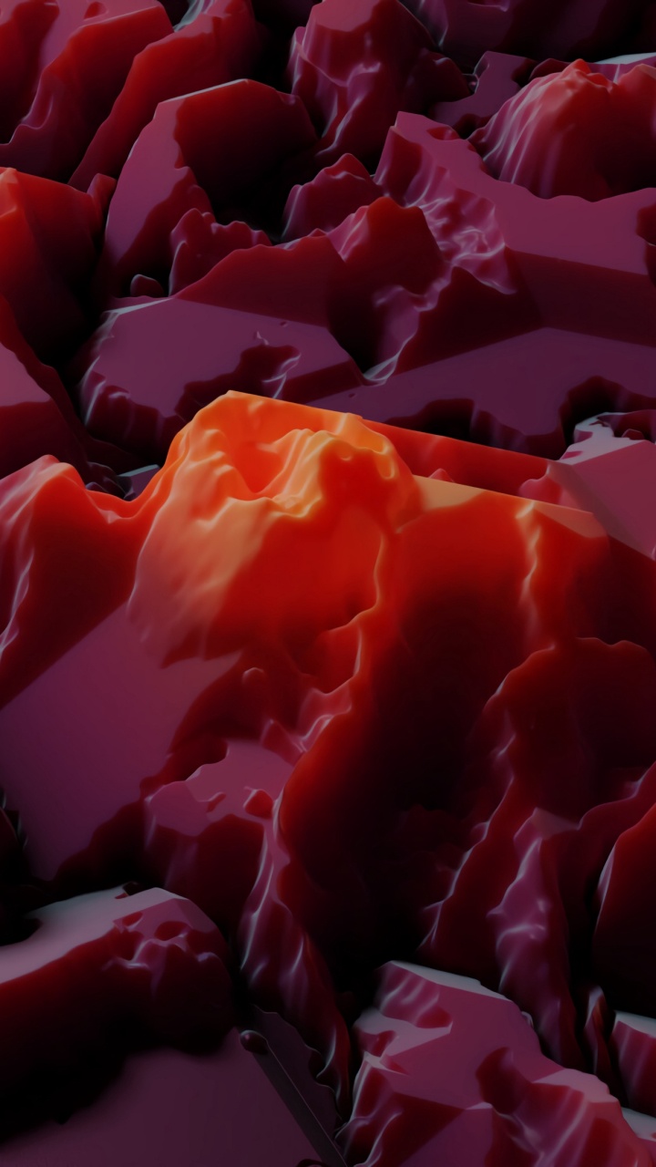 Red and White Abstract Painting. Wallpaper in 720x1280 Resolution