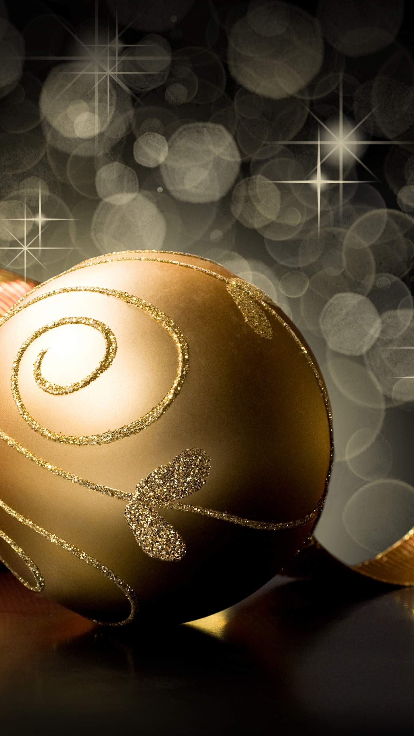 Christmas Day, Christmas Ornament, Christmas Decoration, Illustration, Sphere. Wallpaper in 1440x2560 Resolution