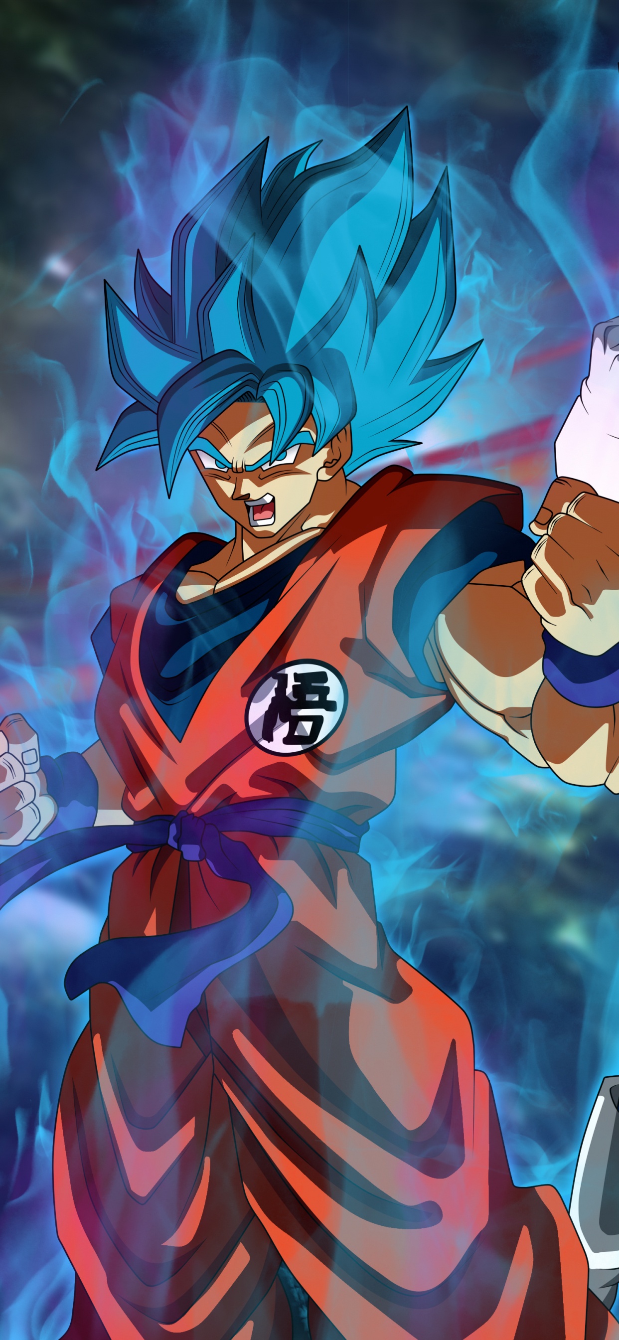 Dragon Ball z Super Saiyan 4. Wallpaper in 1242x2688 Resolution