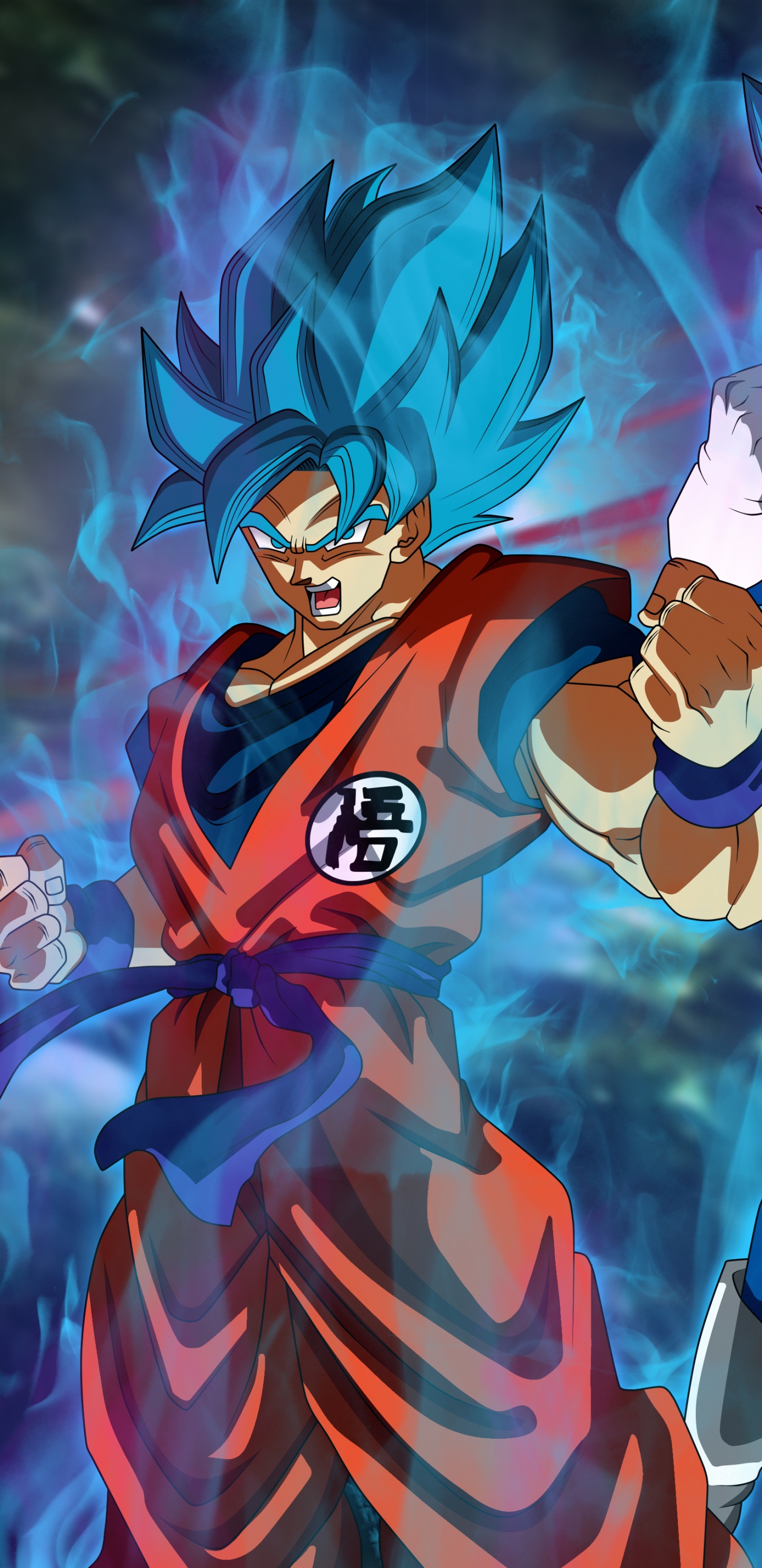 Dragon Ball z Super Saiyan 4. Wallpaper in 1440x2960 Resolution