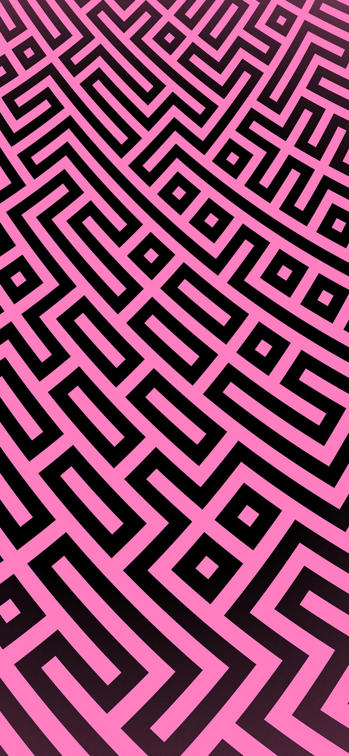 Pink and White Tribal Textile. Wallpaper in 1125x2436 Resolution