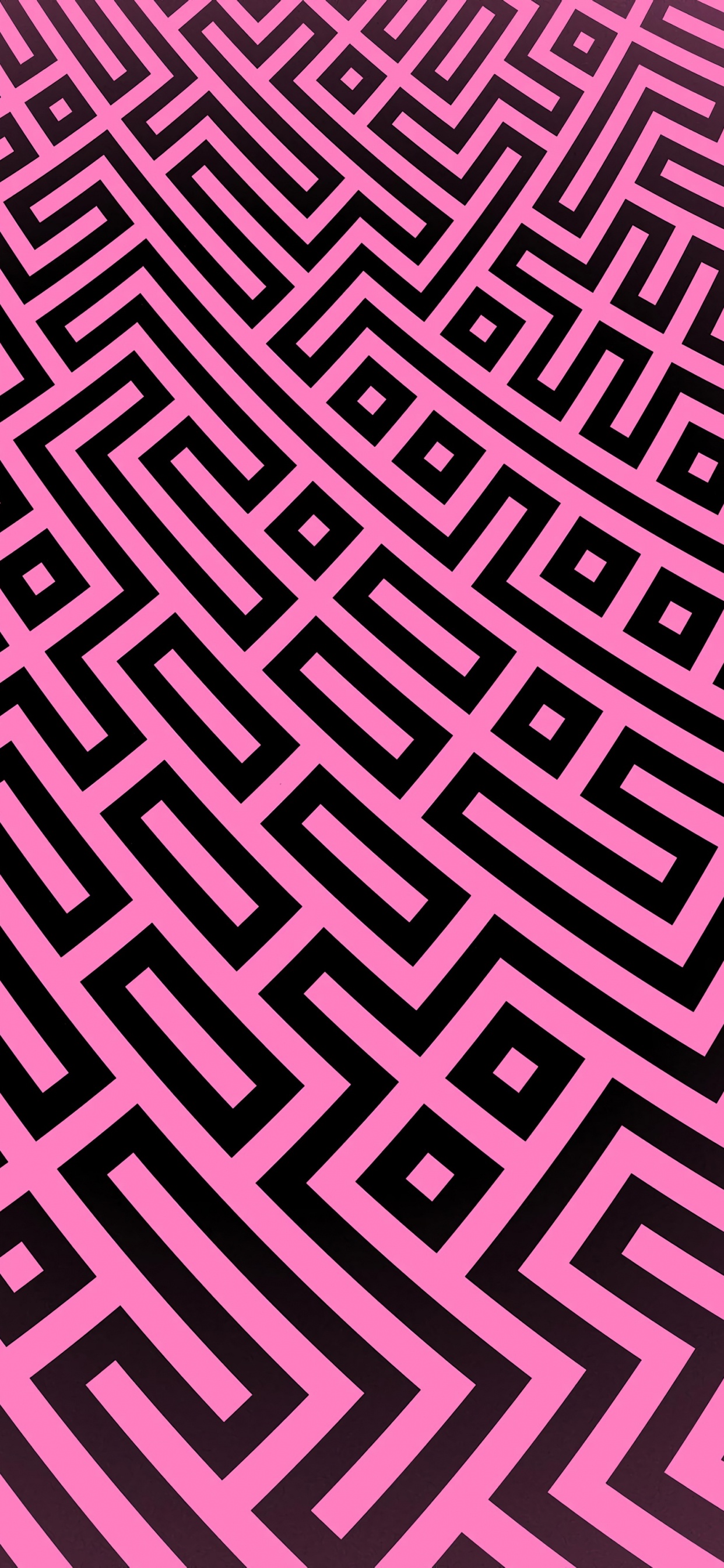 Pink and White Tribal Textile. Wallpaper in 1242x2688 Resolution