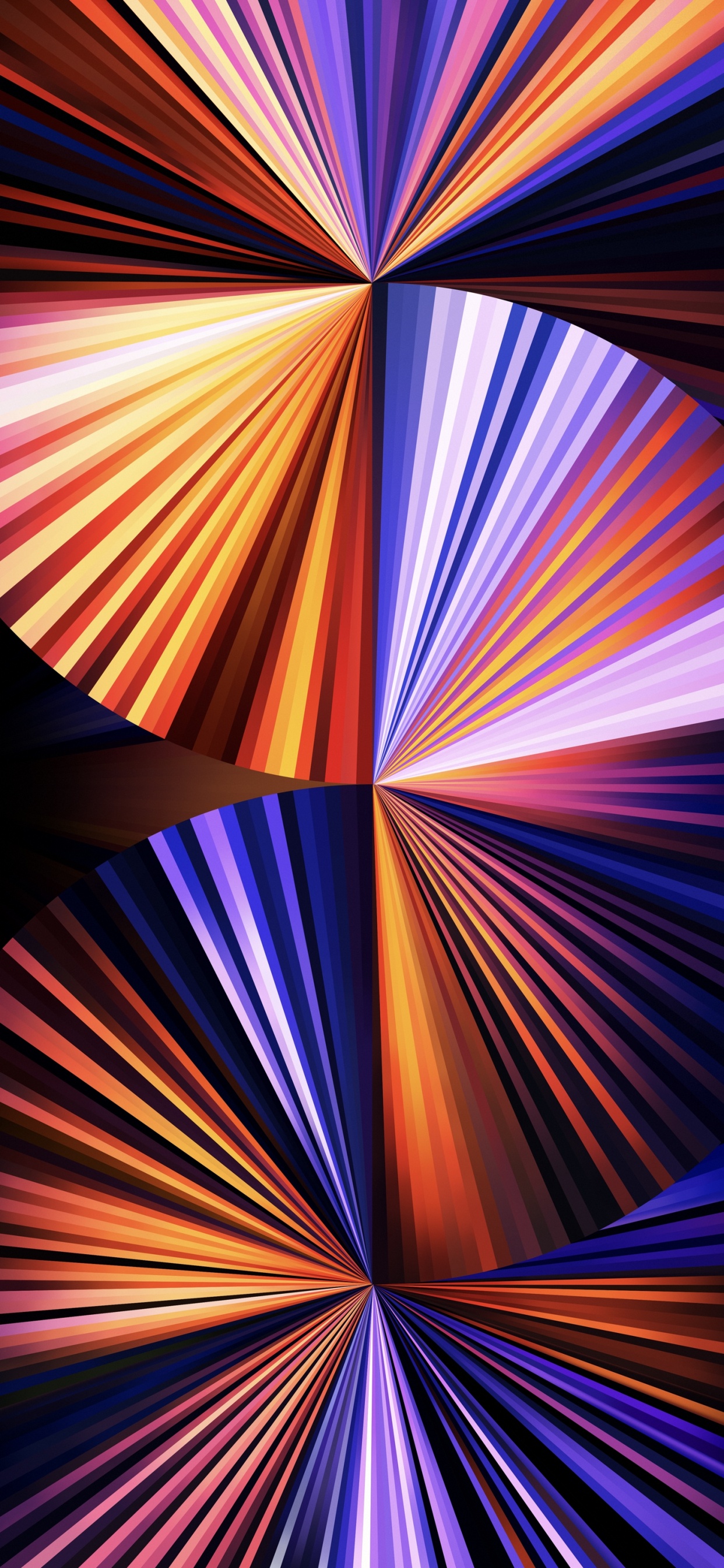 Light Purple Fan Wallpaper for IPad Pro 12.9″. Wallpaper in 1242x2688 Resolution