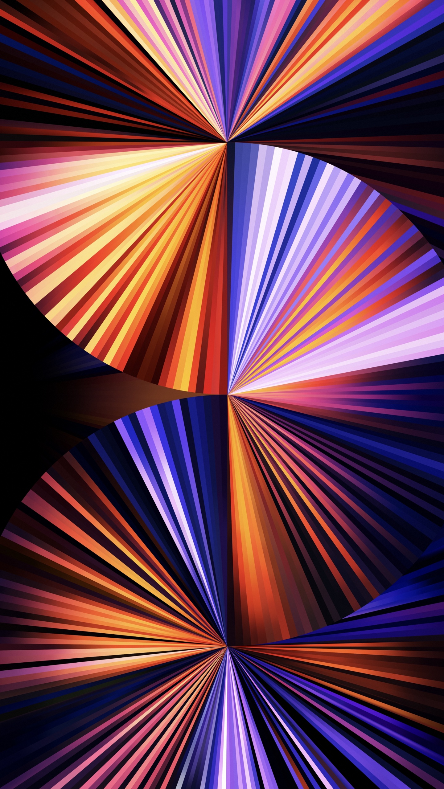 Light Purple Fan Wallpaper for IPad Pro 12.9″ 壁纸 1440x2560 允许