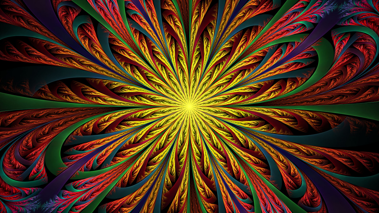 Ilustración de Planta Verde y Marrón. Wallpaper in 1280x720 Resolution