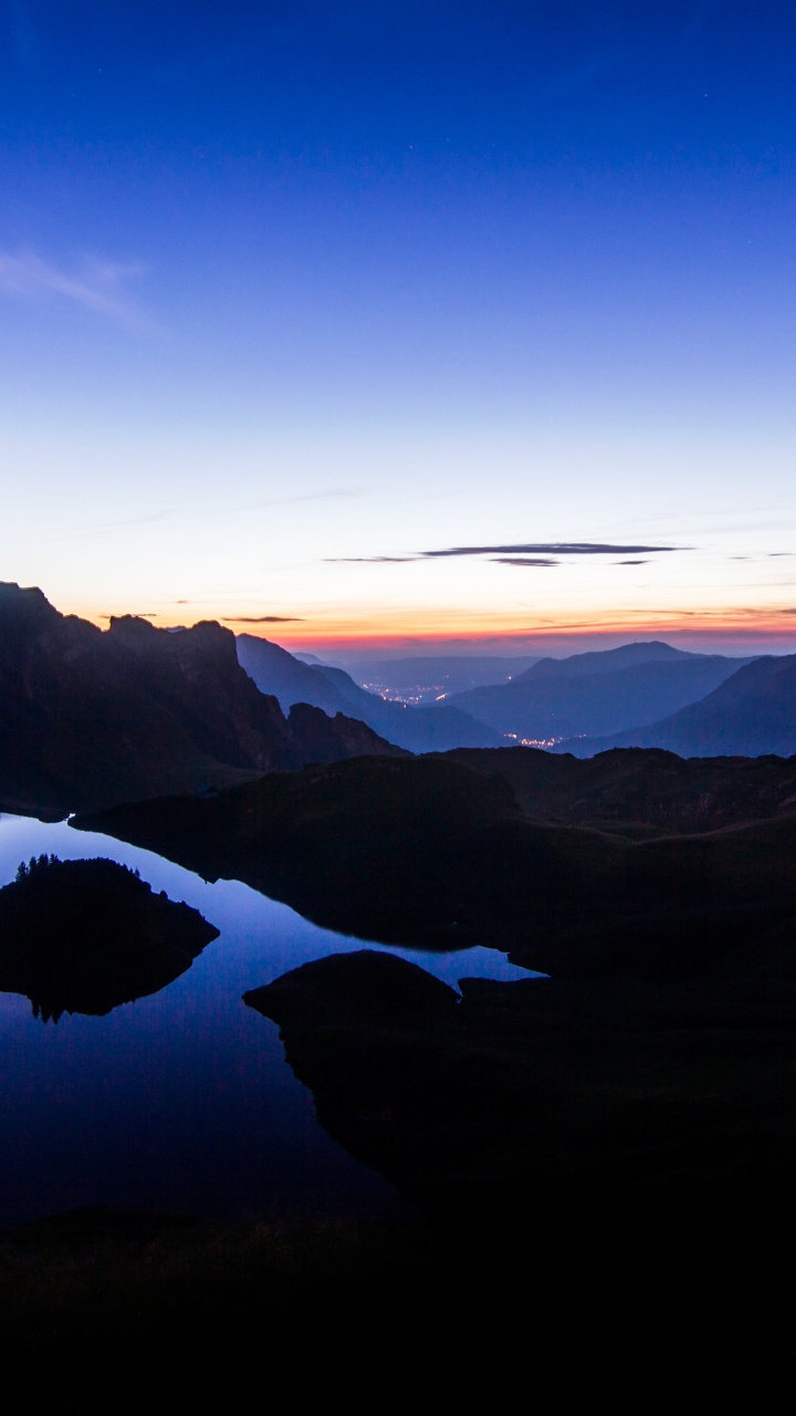 Mountains and Clouds During Daytime. Wallpaper in 720x1280 Resolution
