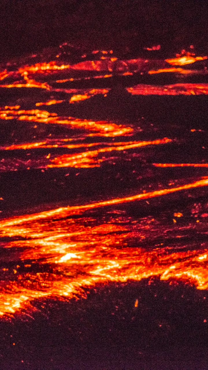 Rote Und Schwarze Abstrakte Malerei. Wallpaper in 720x1280 Resolution