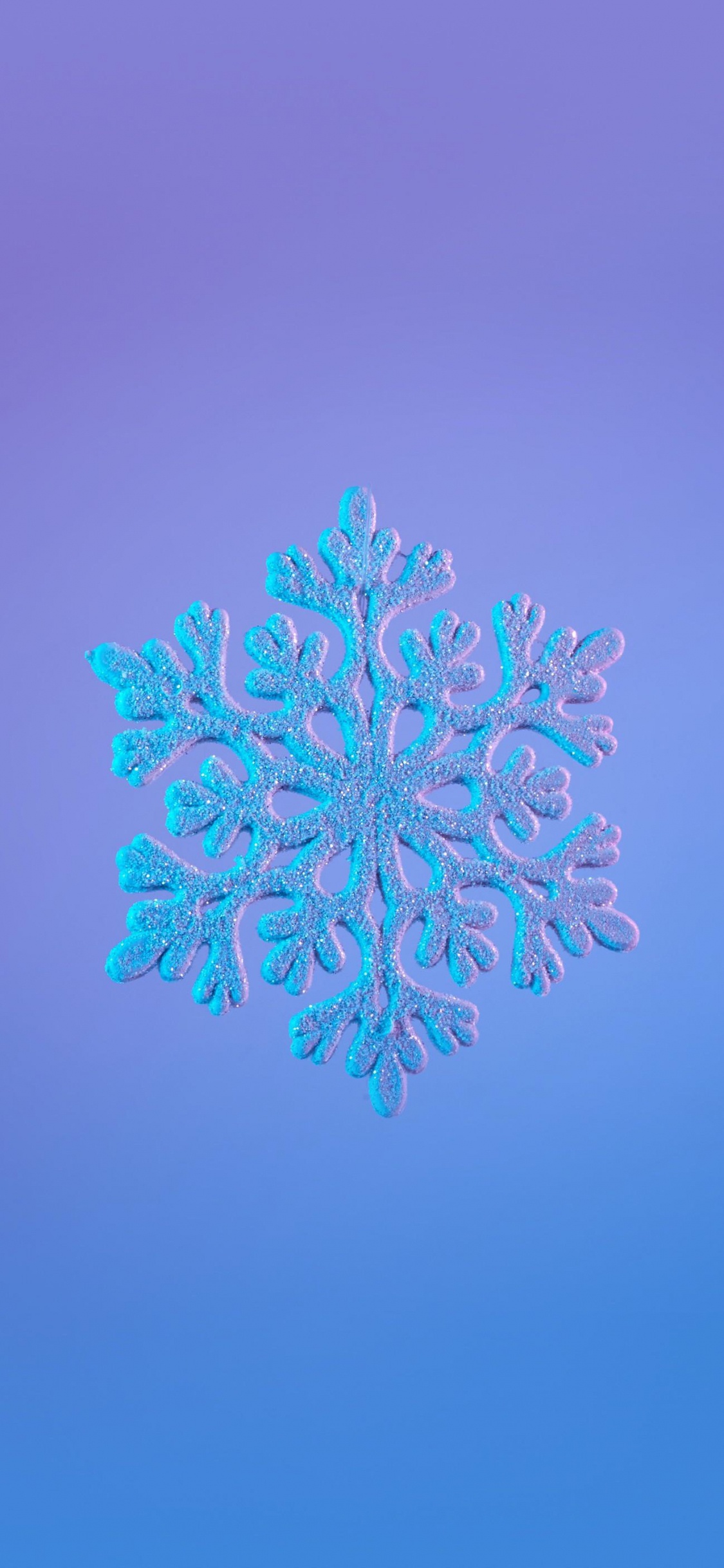 Snowflake, Art, Symmetry, Electric Blue, Pattern. Wallpaper in 1125x2436 Resolution
