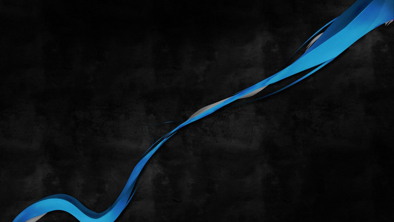 Rotes Und Blaues Band Auf Schwarzem Textil. Wallpaper in 1280x720 Resolution