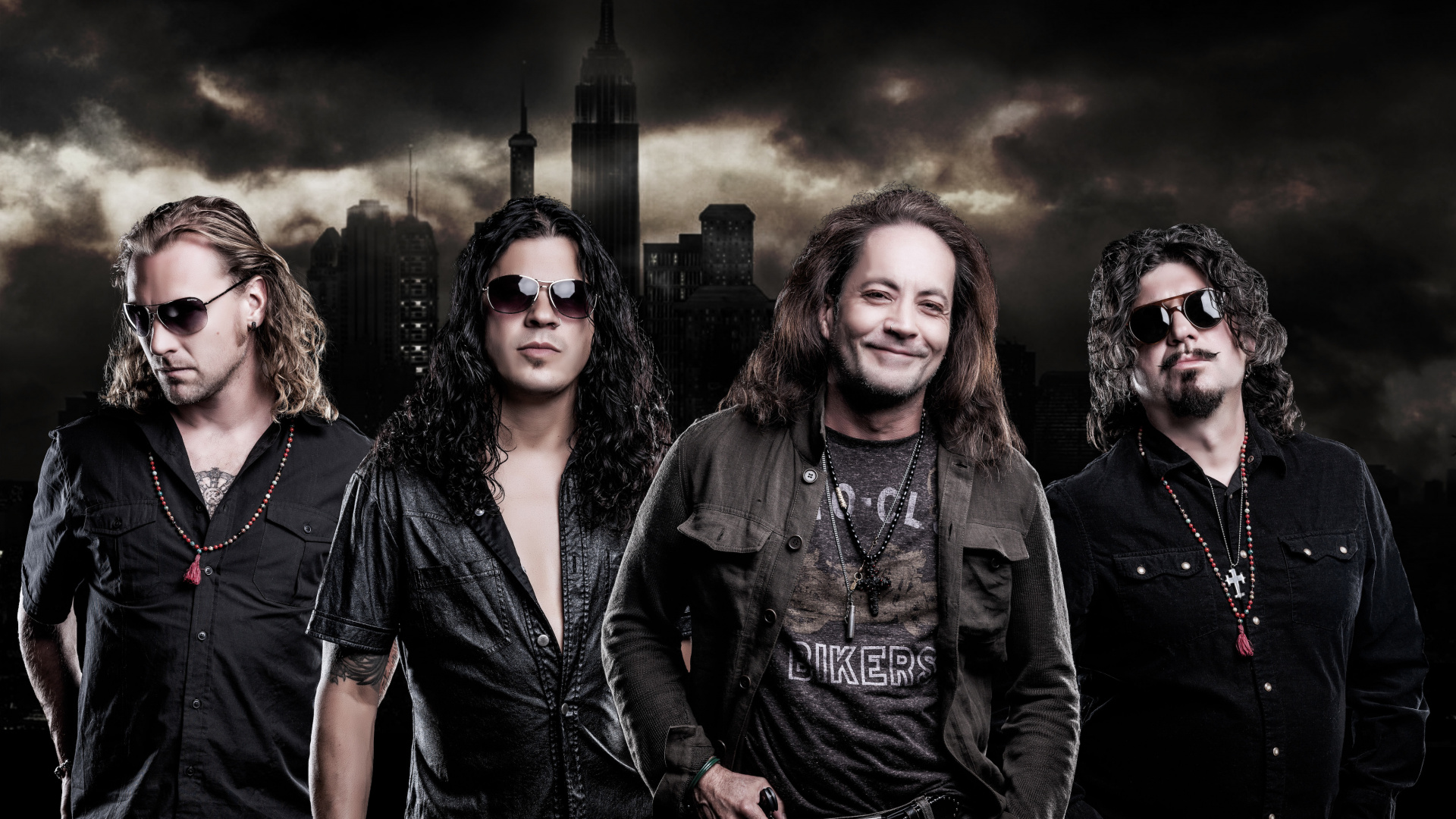 Red Dragon Cartel, Jake E Lee, Ozzy Osbourne, Concert, Heavy Metal. Wallpaper in 1920x1080 Resolution