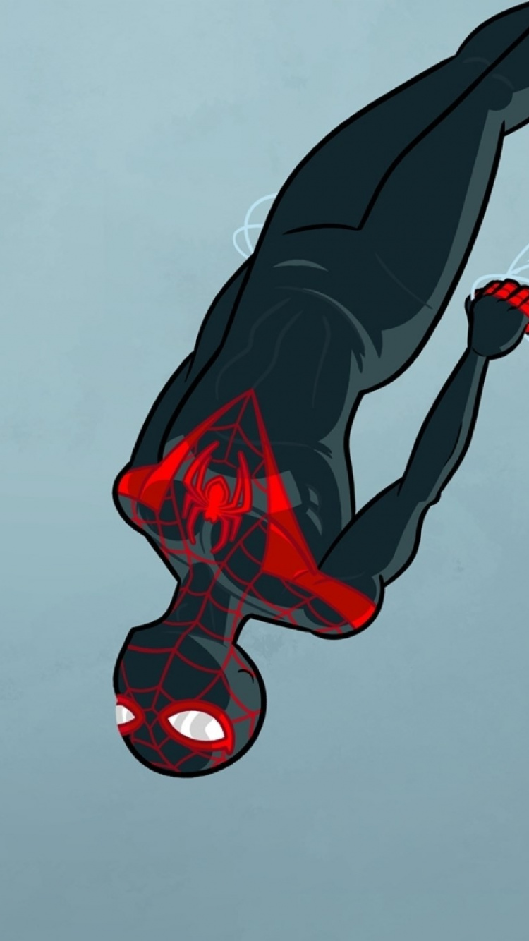 里*莫拉莱斯, Spider-man, 最终的蜘蛛侠, 漫画书, 惊奇漫画 壁纸 750x1334 允许