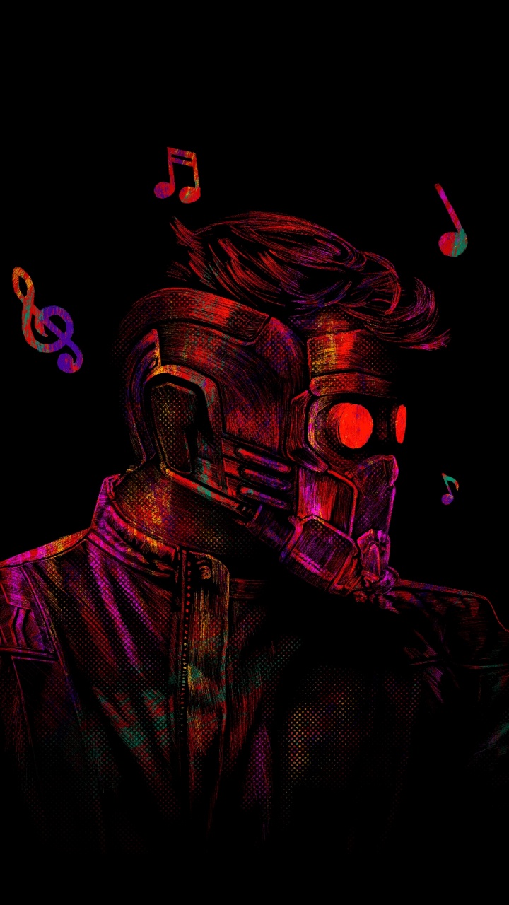 Starlord, Ärmel, Purpur, Pink, T-shirt. Wallpaper in 720x1280 Resolution