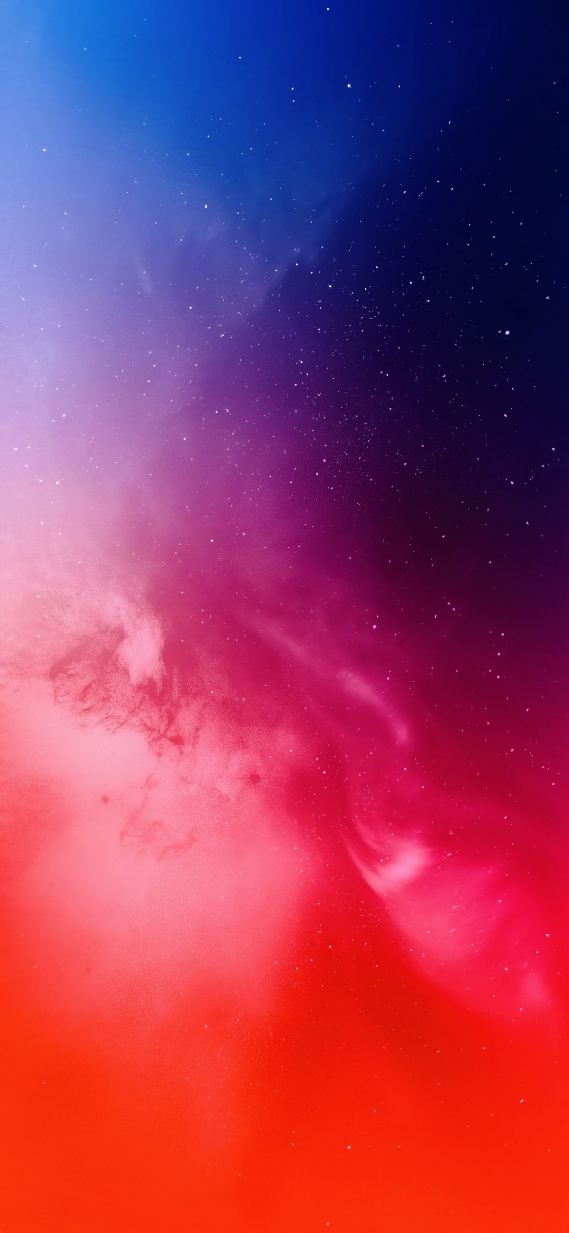 IOS, Apple, IOS 11, Atmosphère, Purple. Wallpaper in 1125x2436 Resolution