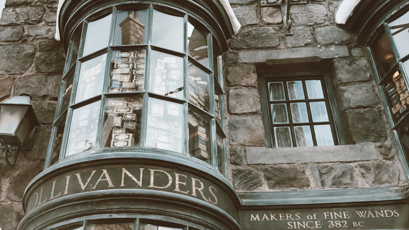 Harry Potter, Callejón Diagón, Hito, la Arquitectura Medieval, Faade. Wallpaper in 1366x768 Resolution
