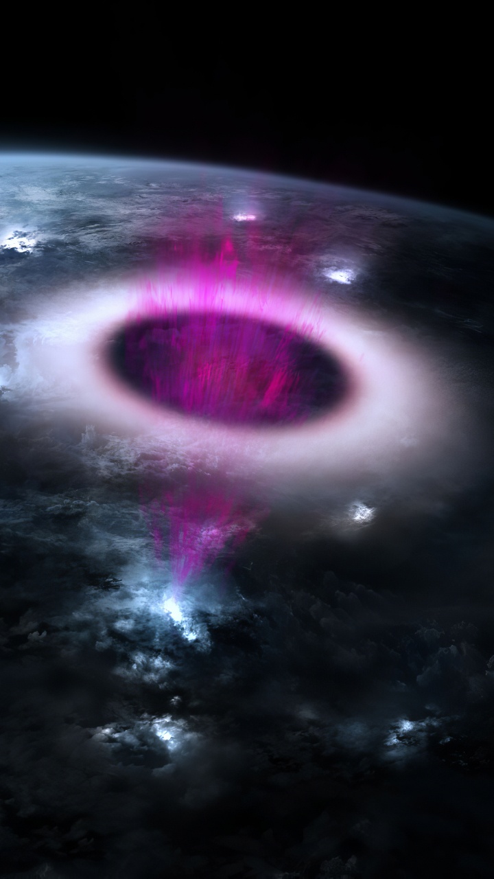 气氛, 地球的气氛, 空间, 科学, 天文学 壁纸 720x1280 允许