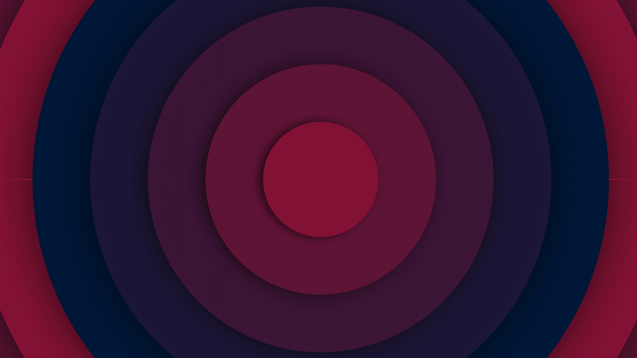 Cercle, Huawei, la Pureté de la Couleur, Purple, Pink. Wallpaper in 1280x720 Resolution