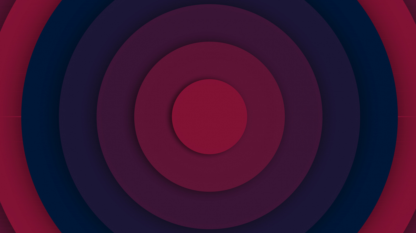 Cercle, Huawei, la Pureté de la Couleur, Purple, Pink. Wallpaper in 1366x768 Resolution