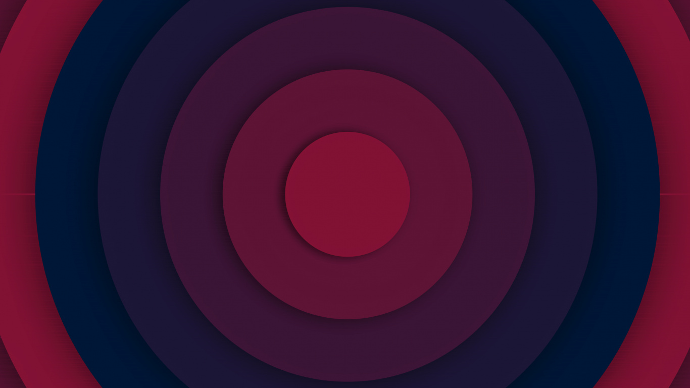 Circle, Huawei, Colorfulness, Purple, Pink. Wallpaper in 1366x768 Resolution