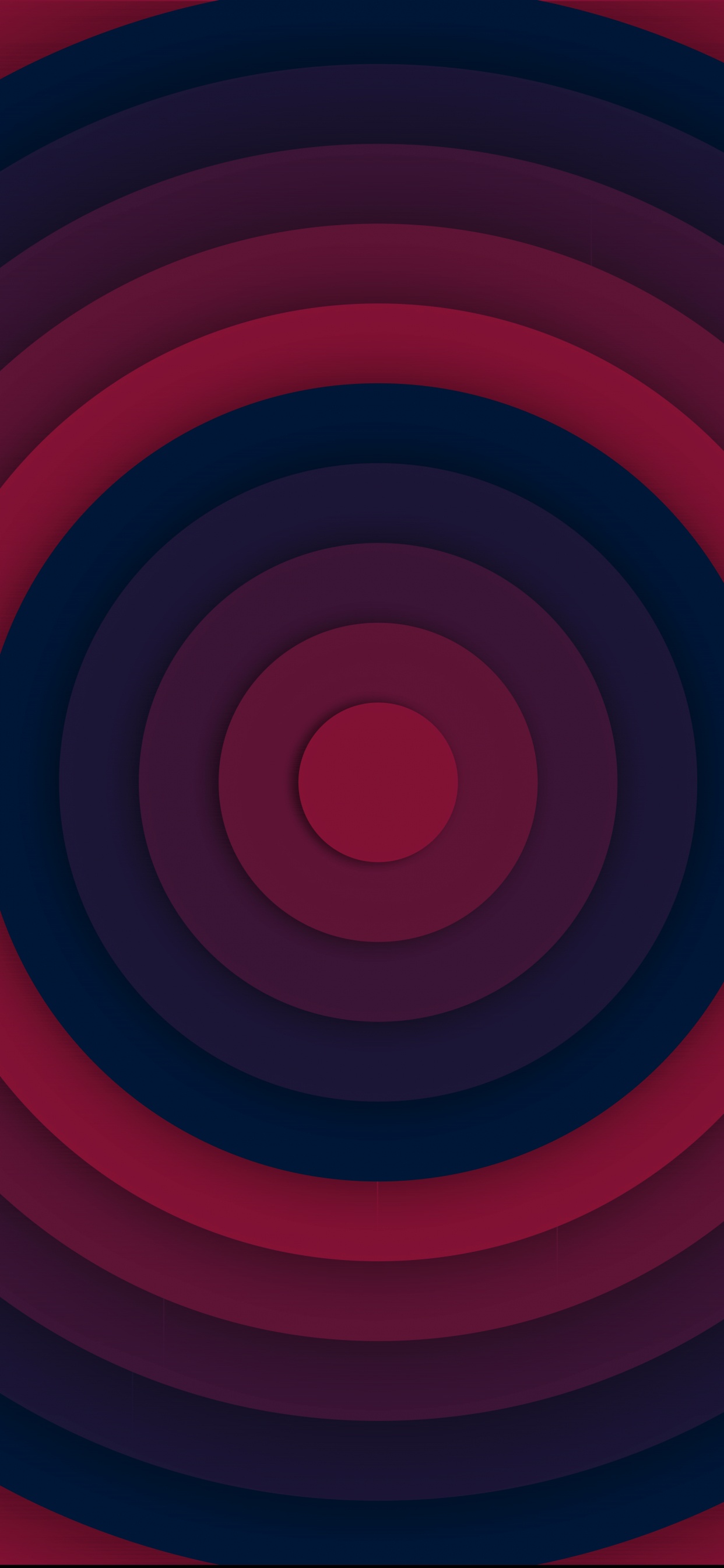 Circulo, Huawei, Morado, Rosa, Violeta. Wallpaper in 1242x2688 Resolution