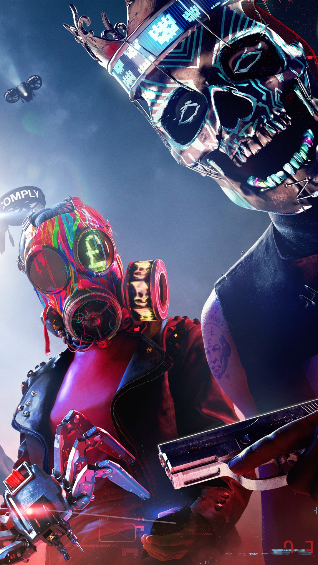 Watch Dogs Legion, Watch Dogs, Rendimiento, Etapa, Artes Escénicas. Wallpaper in 1080x1920 Resolution