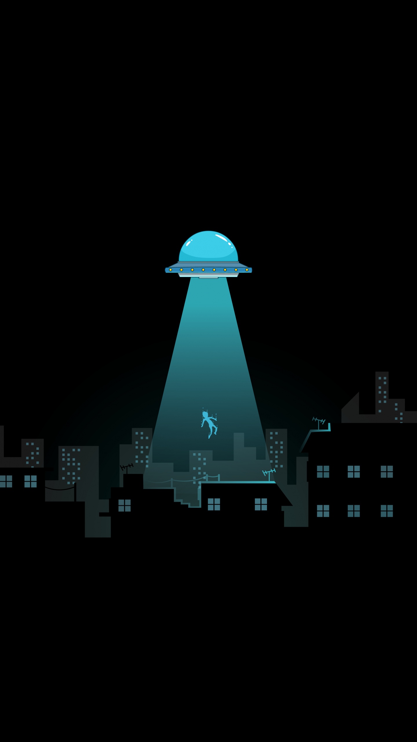 Amoled, Wach am Himmel Auf, Wolkenkratzer, Gebäude, Tower. Wallpaper in 1440x2560 Resolution