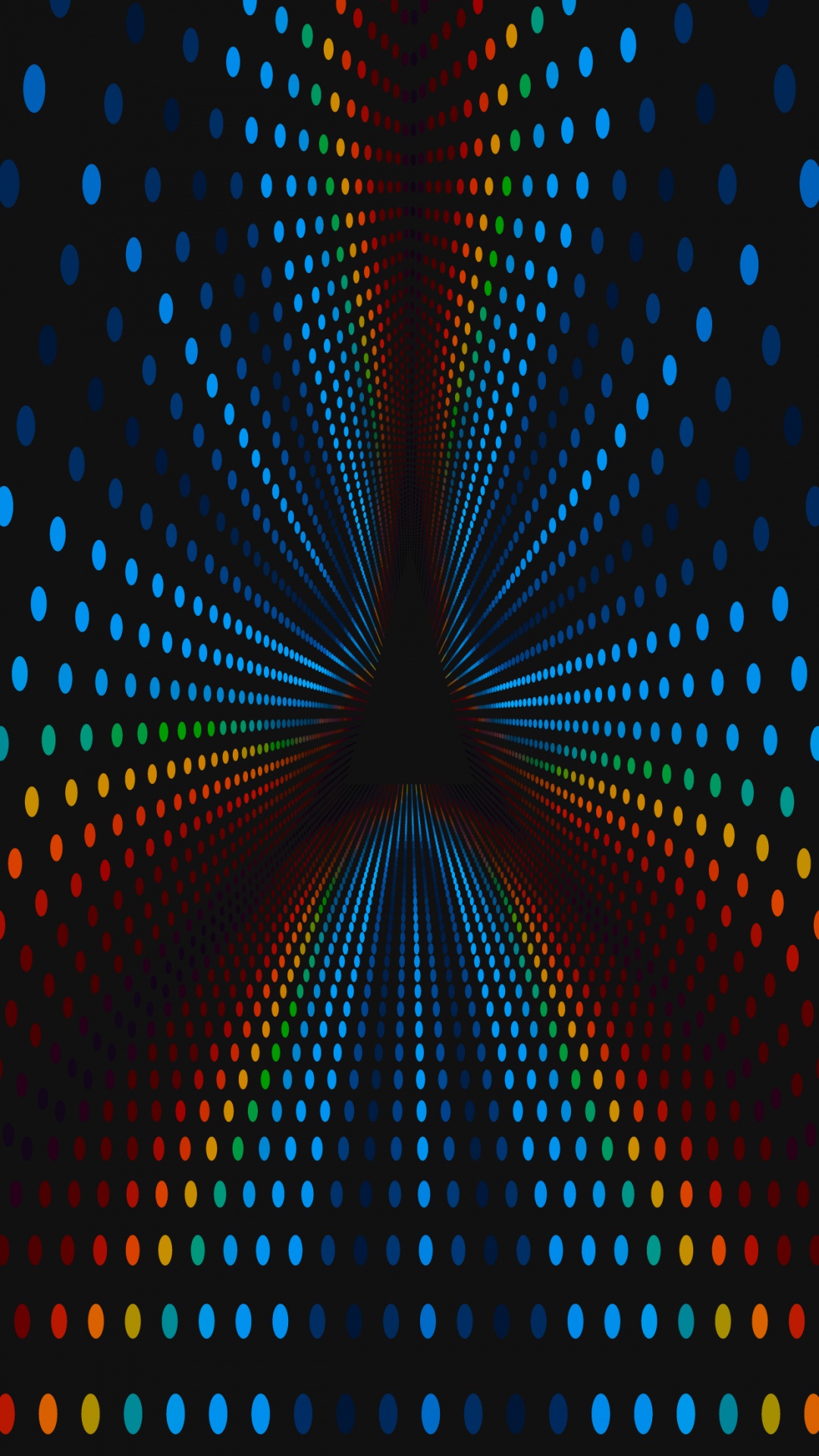 Tunnel, Design, Blau, Farbigkeit, Muster. Wallpaper in 1080x1920 Resolution