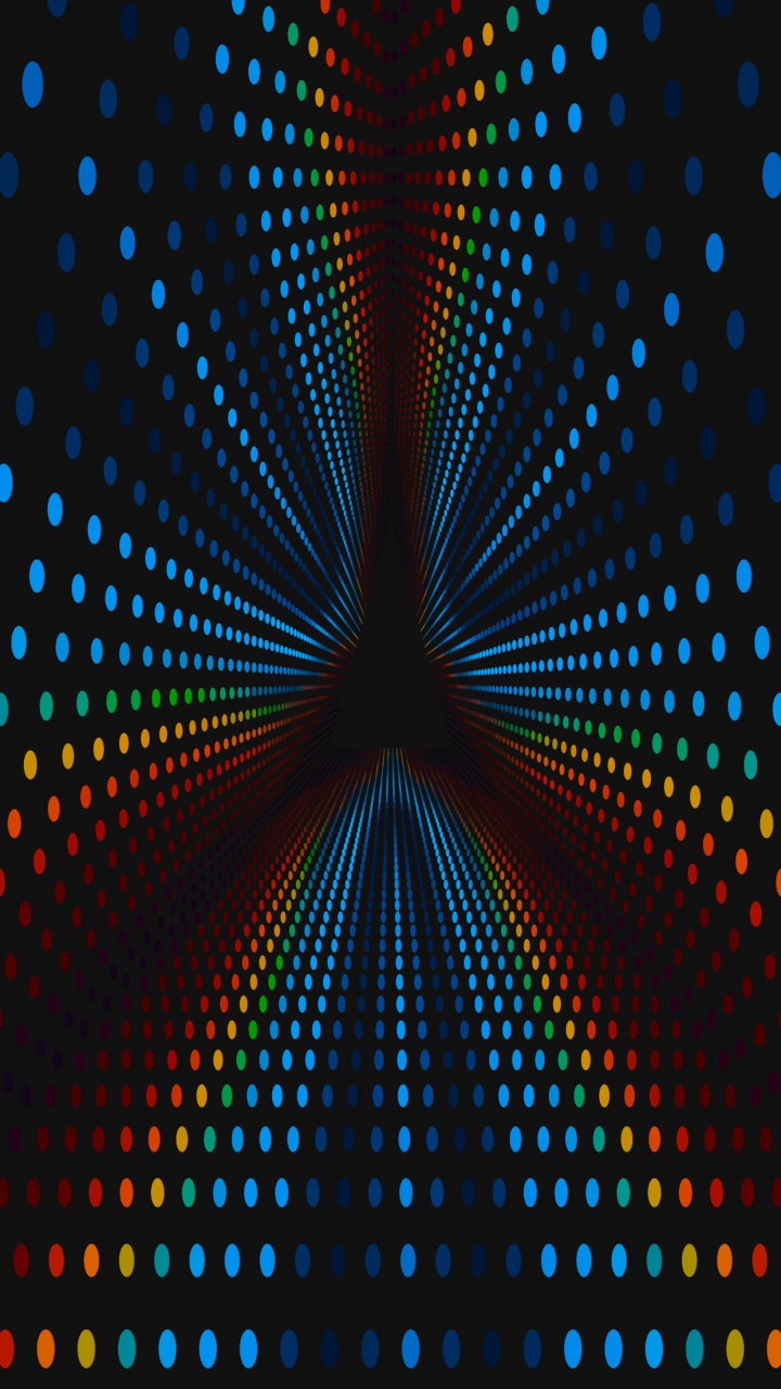 Tunnel, Design, Blue, Colorfulness, Pattern. Wallpaper in 720x1280 Resolution