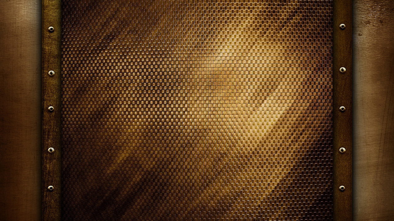 Schwarzer Und Brauner Quadratischer Rahmen. Wallpaper in 1280x720 Resolution