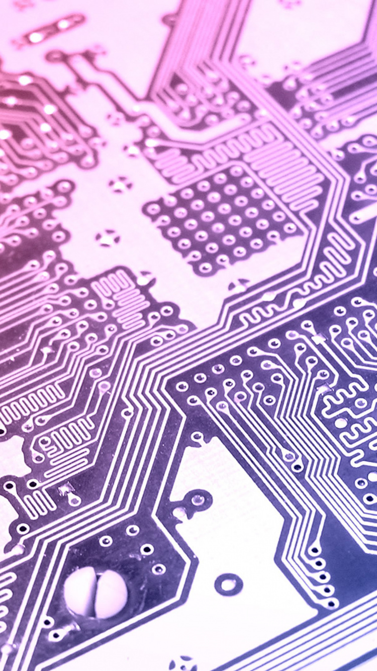 Pintura Abstracta Rosa y Negra. Wallpaper in 750x1334 Resolution